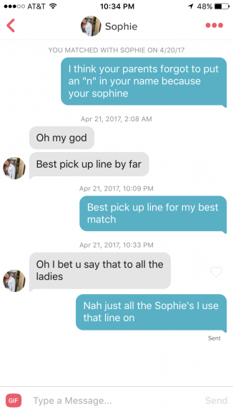 Tinder Troll Posts Hilarious Conversations He's Had So Far With Women