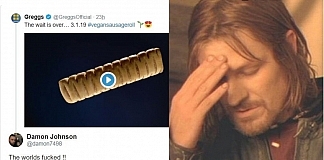 Greggs Had The Perfect Response To Guy Who Trolled It's New Vegan Sausage Roll